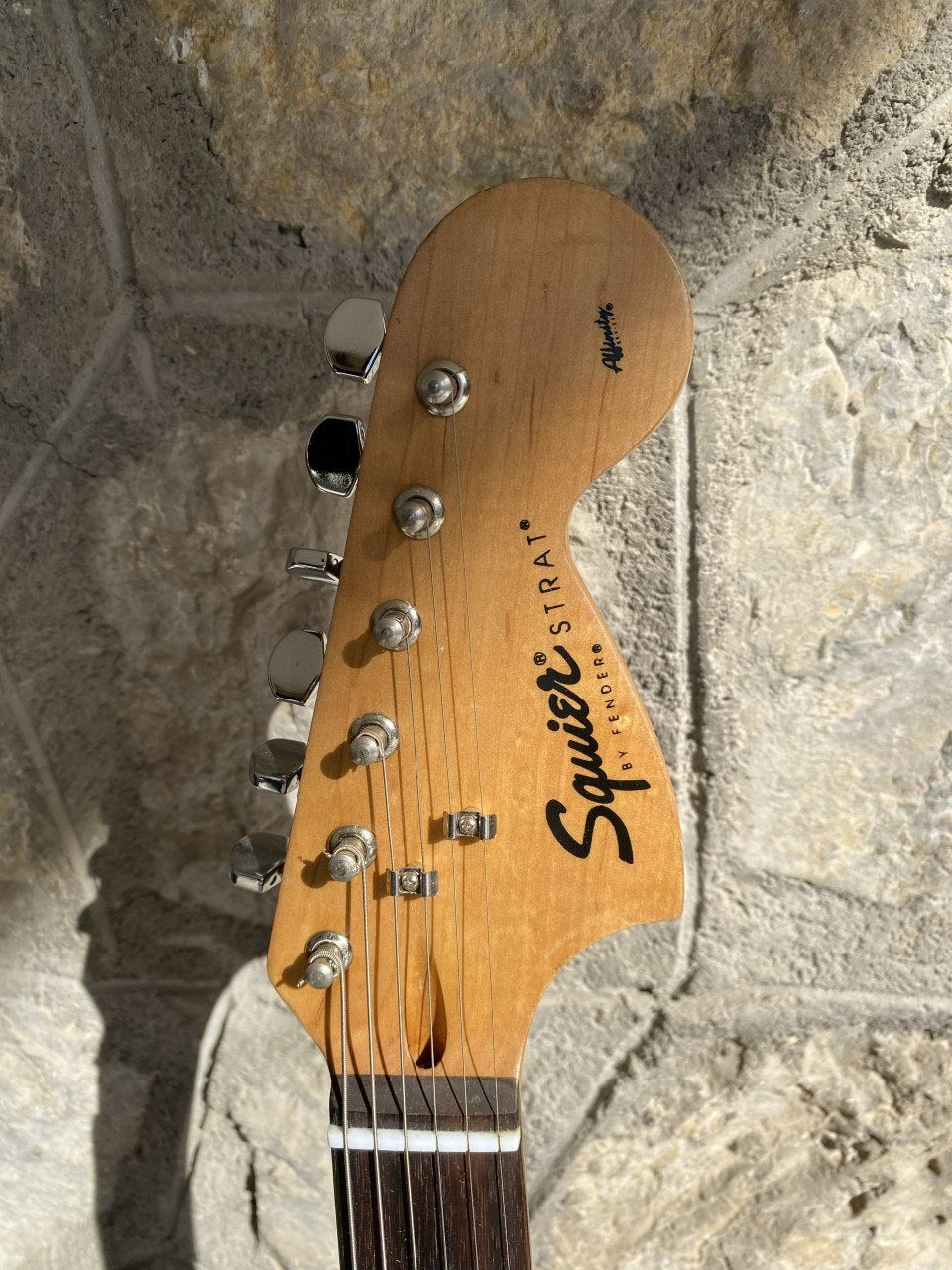 Squier Affinity Stratocaster — Blue Finish, Large Headstock, Rosewood Fretboard, SSS (As-Is Partscaster) + Video Demo
