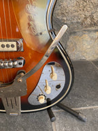 1960s Hopf Saturn 63 - Brownburst - Museum Condition - 100% Original w/ Tremolo & Demo Video