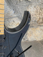 Ibanez RG350M Electric Guitar (Black) — Maple Neck, Original Infinity HSH Pickups, Made in Indonesia, good Condition + Video Demo