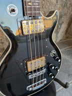 Vintage and rare 1970s Elli Sound Crucianelli Custom Bass – Made in Italy (Dual Humbuckers & Phase Switch, Good Condition)