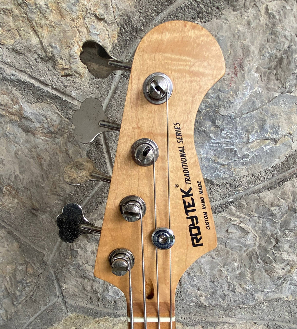 Roytek Handmade Bass Sunburst – Maple Neck – Excellent Condition – Demo Video