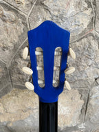 Custom Hand-Painted Classical Guitar – “Sonic” Design, Cutaway Model with 3-Band Preamp