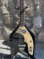 Rare Vintage 1960s Eko Rokes Arrow Bass - Black - Made in Italy