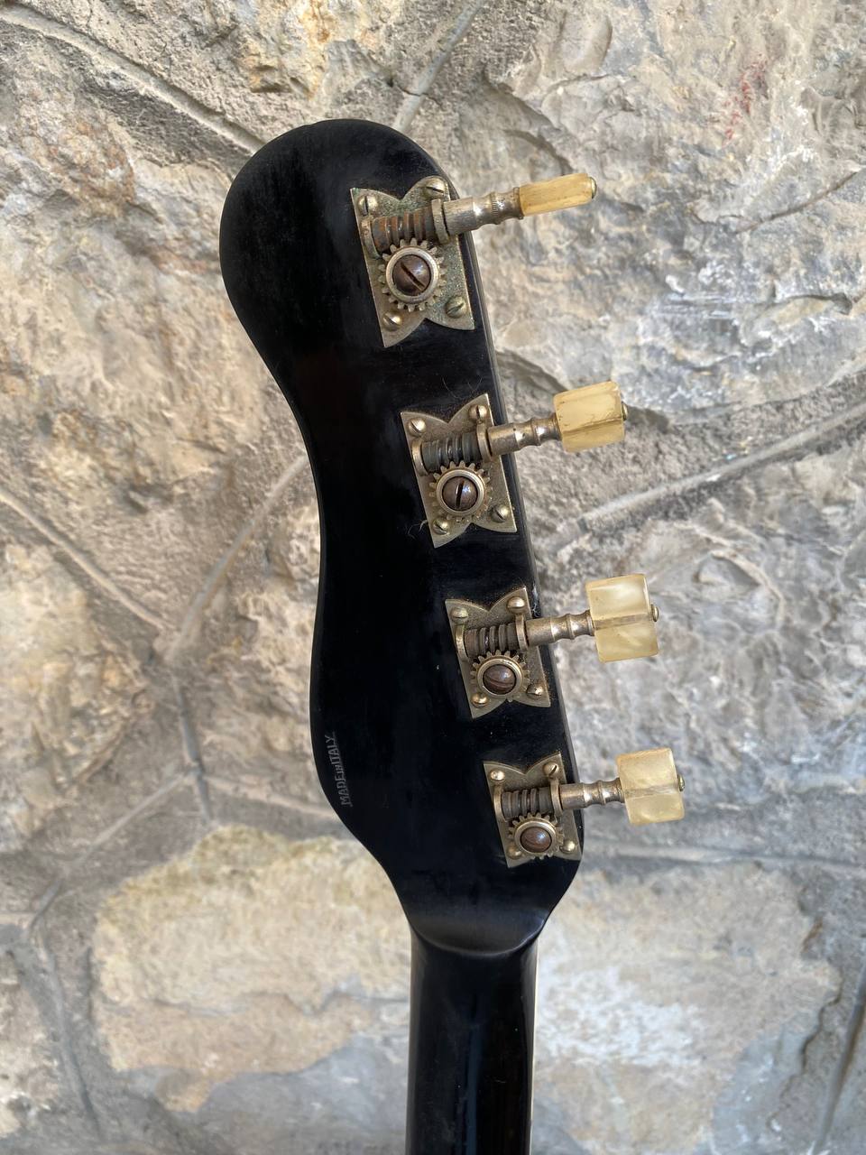 Vintage Layolo Bass (Made in Italy) - Pearloid Body - Restoration Project