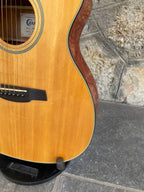 Crafter HTC 24EQ Natural — Acoustic-Electric Guitar, Solid Top, CRT-NV Preamp, Good Condition + Video Demo