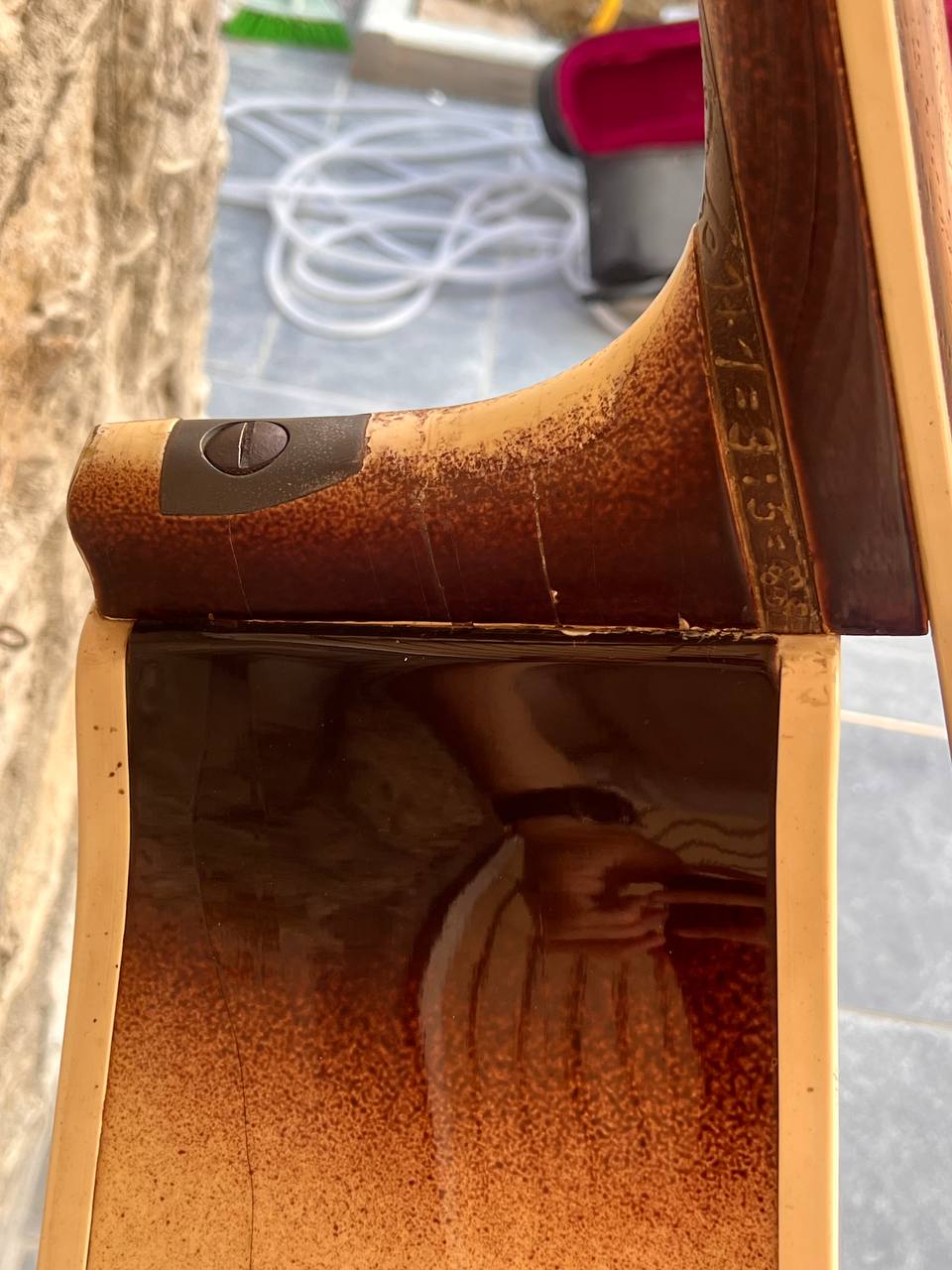 July 1960 Wandre Framez Naika Brownburst Upright Double Bass 3/4 Made in Italy