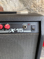 Fender X-15 "Red Knob" 15-Watt Guitar Practice Amp - Made in USA
