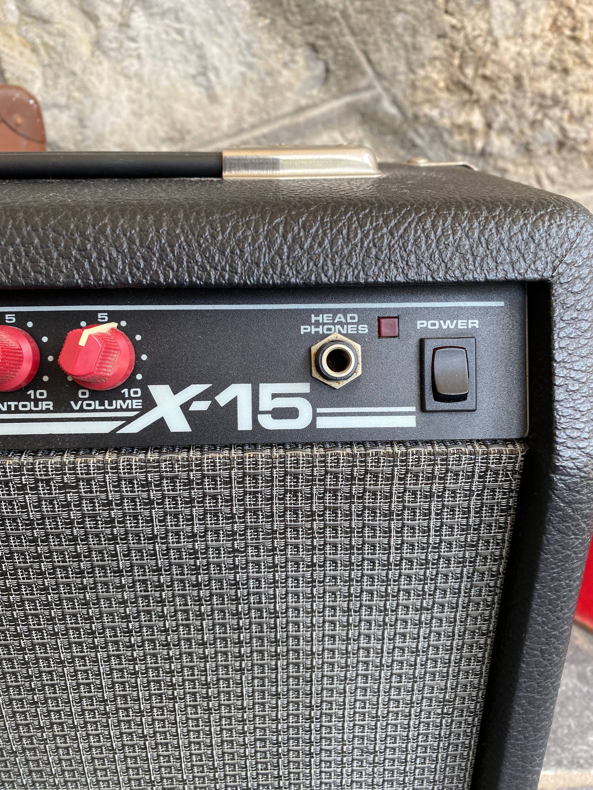 Fender X-15 "Red Knob" 15-Watt Guitar Practice Amp - Made in USA