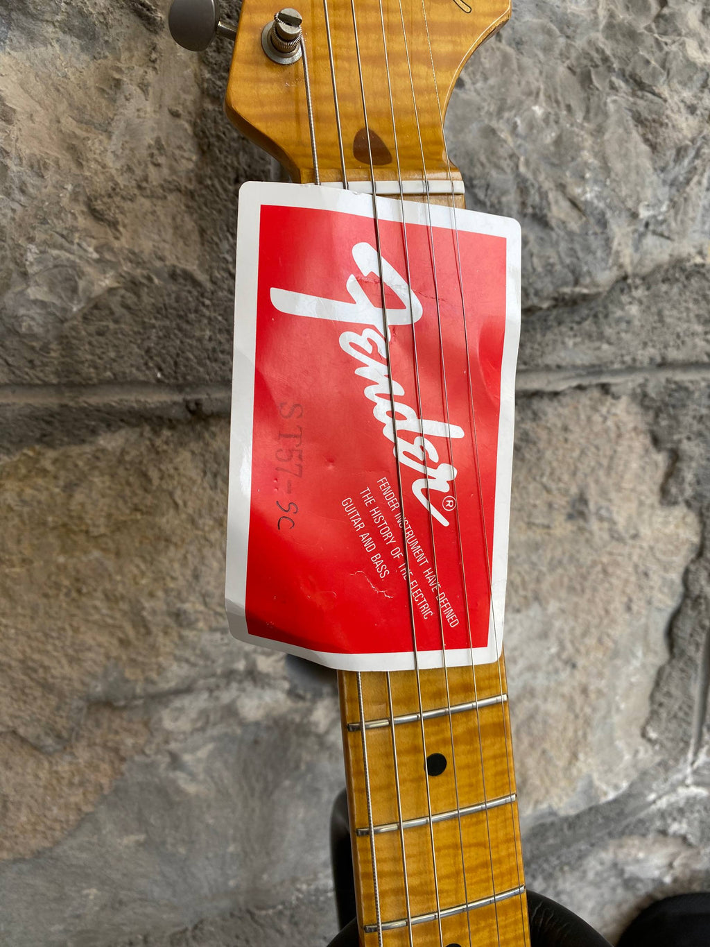 Fender Stratocaster ST-57AS 40th Anniversary - Candy Apple Red - Foto Flame (1994)