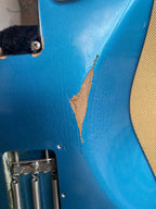 Jan 1989  Fender American Vintage '62 Reissue Stratocaster Lake Placid Blue Nitro