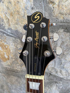 Greg Bennett Royal RL3 - Orange Quilted Maple Top, Mahogany Body & Neck, Excellent Condition + Video Demo