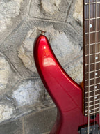 Yamaha RBX170 Electric Bass Guitar (Metallic Red / Car) — PJ Pickup Configuration, 24 Frets, Rosewood Fretboard + Video Demo