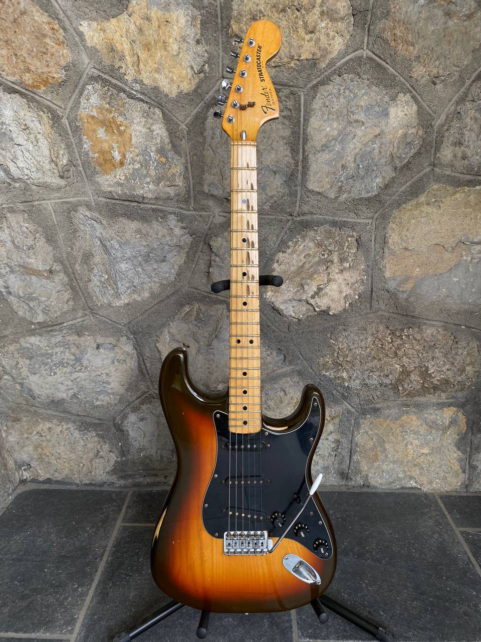 Fender Stratocaster 1979 - Brownburst - 100% Original - Maple Neck - W/ Polverini Hardcase