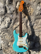 Nitrocaster Heavy Relic custom Sonic Blue Stratocaster like Fender Custom Shop