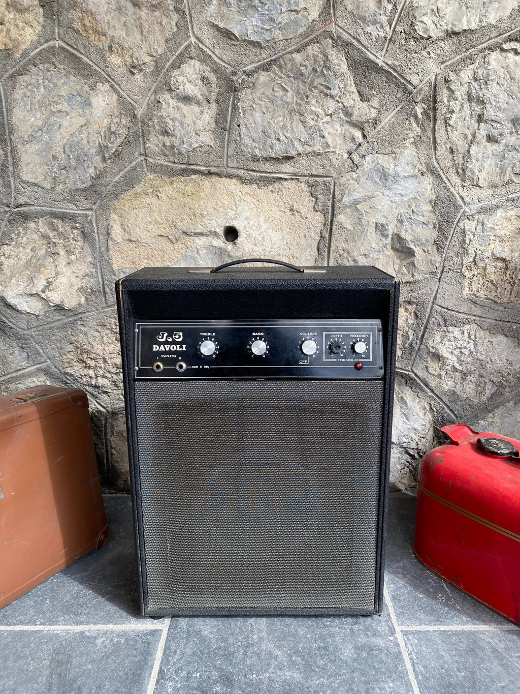 Vintage Davoli Krundaal J5 – 1960s Italian amplifier