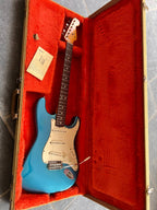 Jan 1989  Fender American Vintage '62 Reissue Stratocaster Lake Placid Blue Nitro