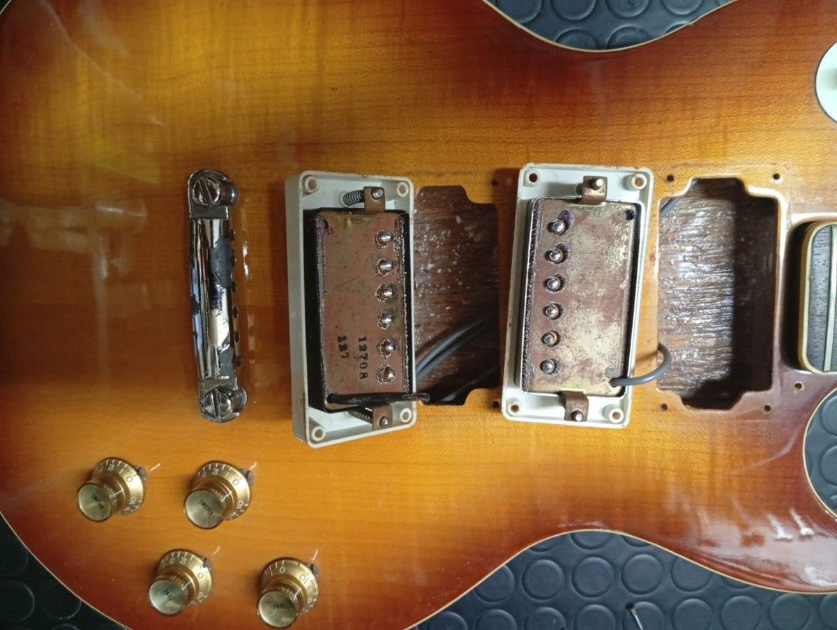 Vintage 1974 Ibanez 2351M Les Paul Model — Made in Japan, Maxon Pickups, All Original with Pickguard & Plate