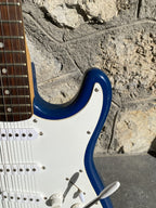Squier Affinity Stratocaster — Blue Finish, Large Headstock, Rosewood Fretboard, SSS (As-Is Partscaster) + Video Demo