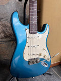 Jan 1989  Fender American Vintage '62 Reissue Stratocaster Lake Placid Blue Nitro