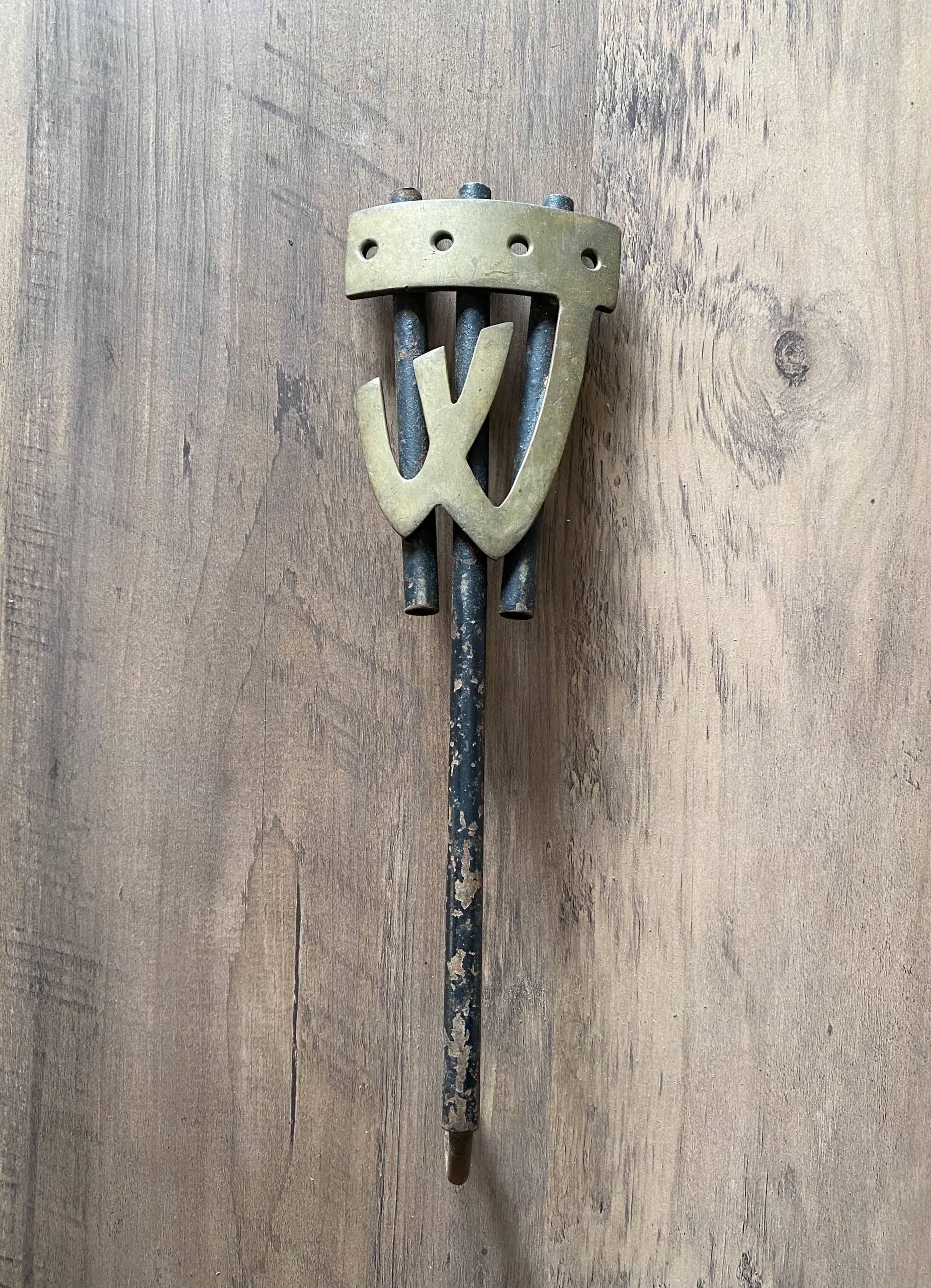 Vintage Wandre Tailpiece for Naika Double Bass – Original 50s60s – Rare