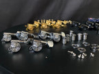 Locking tuners for Guitars Black Gold and Chrome