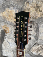 Vintage Pre-1978 Eko Ranger 12-String Acoustic-Electric Guitar (Recanati, Italy) — Original Electronics, Great Setup + Video Demo