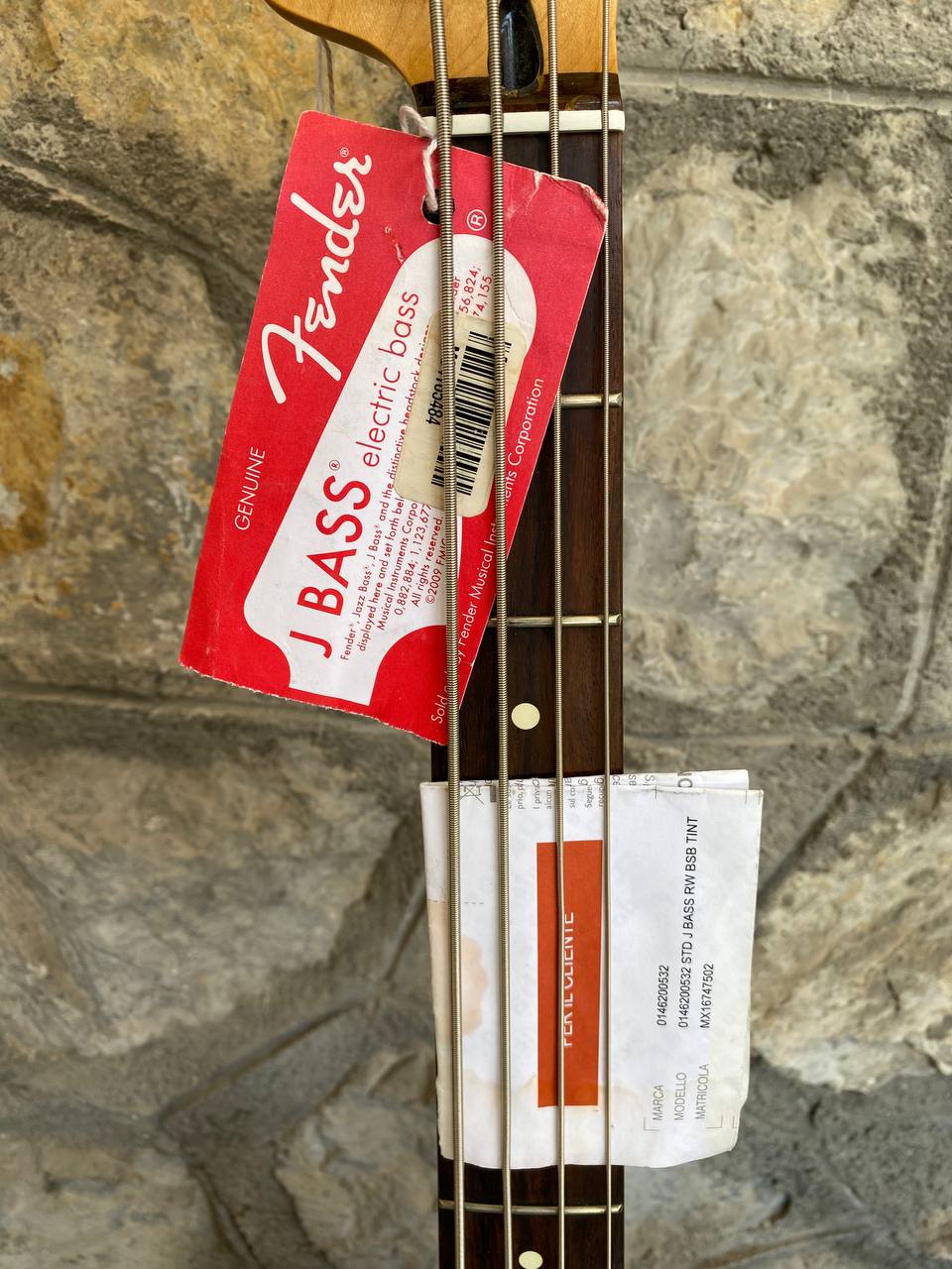 Fender Standard Jazz Bass (2016, Sunburst) — Made in Mexico, Original with Hang Tag & Fender Card + Video Demo
