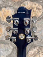 Greg Bennett AV3 Blue Burst Flamed Top, Excellent Condition + Video Demo