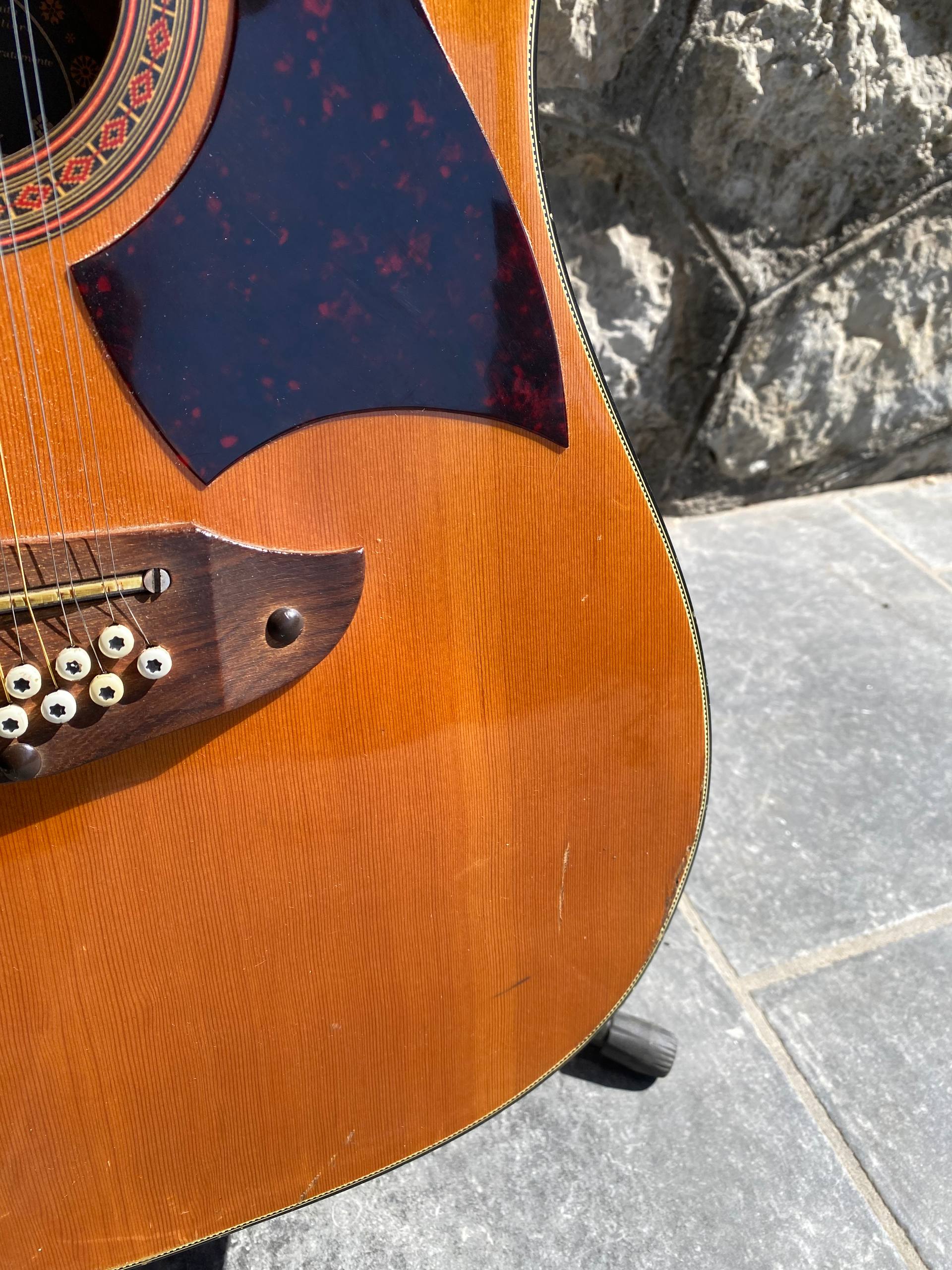 Vintage Eko Rio Bravo 12-String Acoustic Guitar - Made in Italy - Set-in Neck