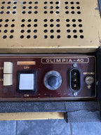 Meazzi Olimpia 40 Amplifier – Made in Italy – Built-in Tape Echo – Fully Working.