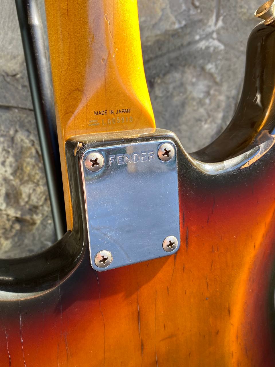 Fender '62 Reissue Stratocaster MIJ (Made in Japan) - Sunburst - Rosewood - "L" Serial