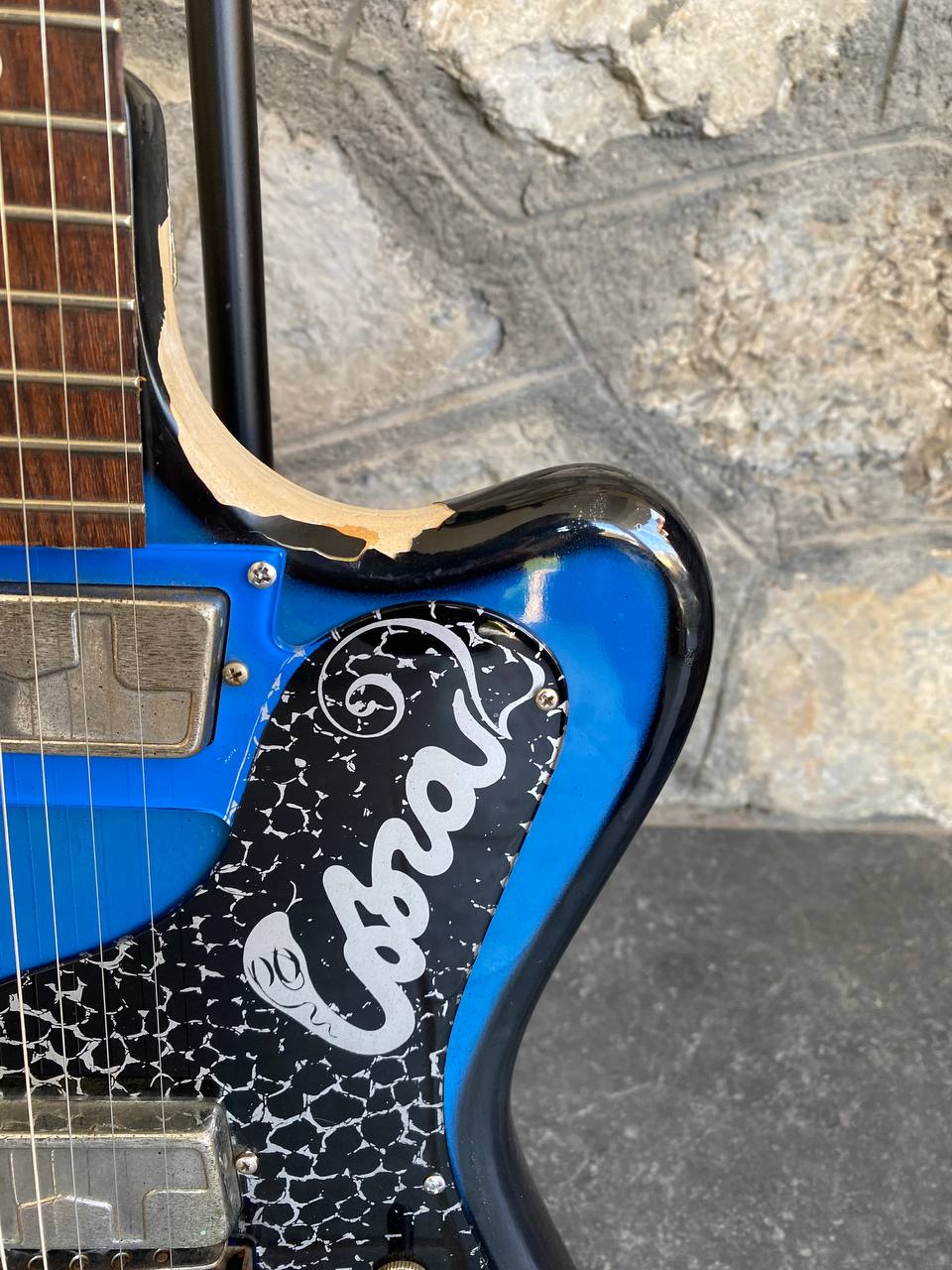 Vintage 1960s Wandre Cobra 2 - Blue - Made in Italy (Rare Project / Restoration Opportunity)