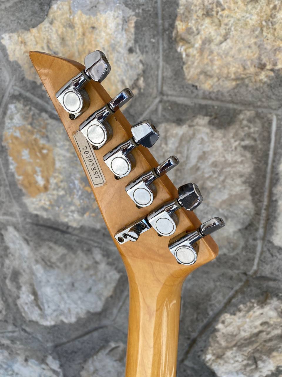 Vintage 1980s Epiphone by Gibson S-400 Superstrat — Pearl Cream Finish, HSS, Rosewood Fretboard, Modified Floyd Rose Tremolo