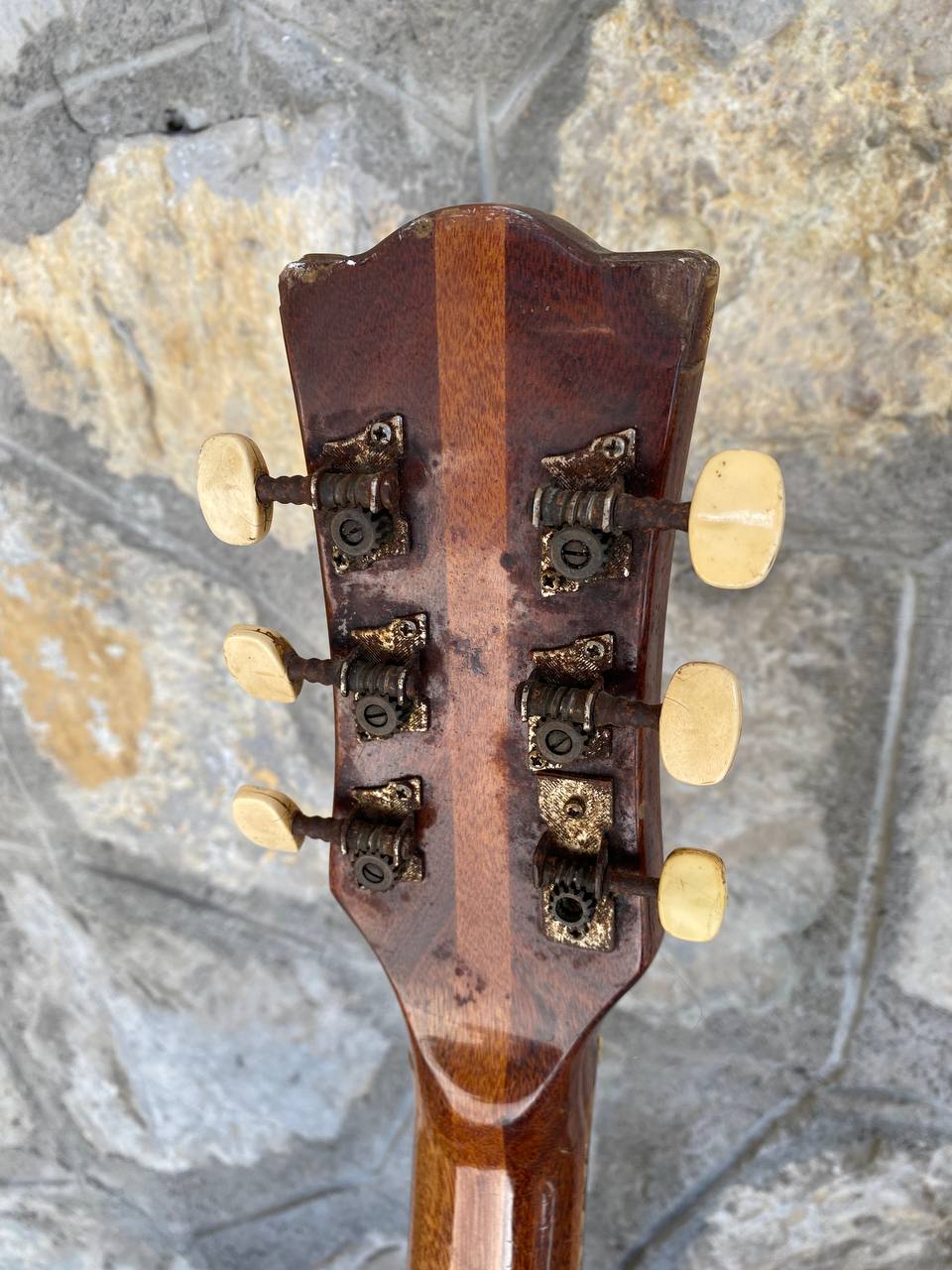 Vintage Post-1978 Eko Ranger Acoustic Guitar — Project / As-Is, Missing Headstock Logo & Parts