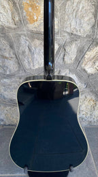 Vintage Ibanez F302BK 12-String Acoustic Guitar (Black) — Made in Japan, Butterfly Pickguard, Original Hard Case + Video Demo