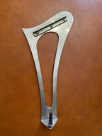 Ultra Rare 1950s Meazzi Franco Cerri Vintage Guitar Tailpiece - Made in Italy - Excellent Condition — image 2