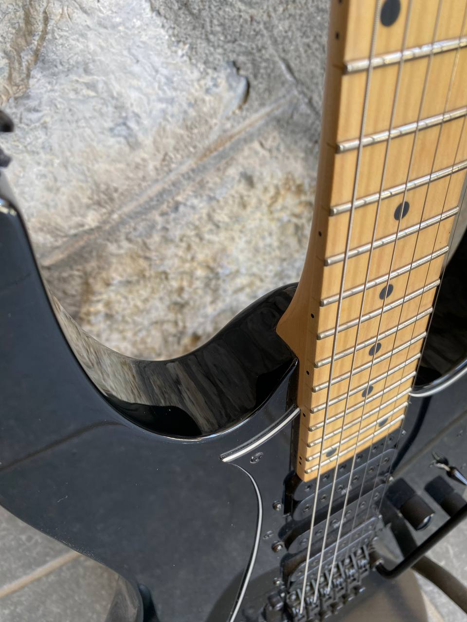 Ibanez RG350M Electric Guitar (Black) — Maple Neck, Original Infinity HSH Pickups, Made in Indonesia, good Condition + Video Demo