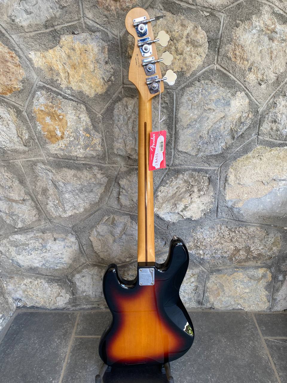 Fender Standard Jazz Bass (2016, Sunburst) — Made in Mexico, Original with Hang Tag & Fender Card + Video Demo