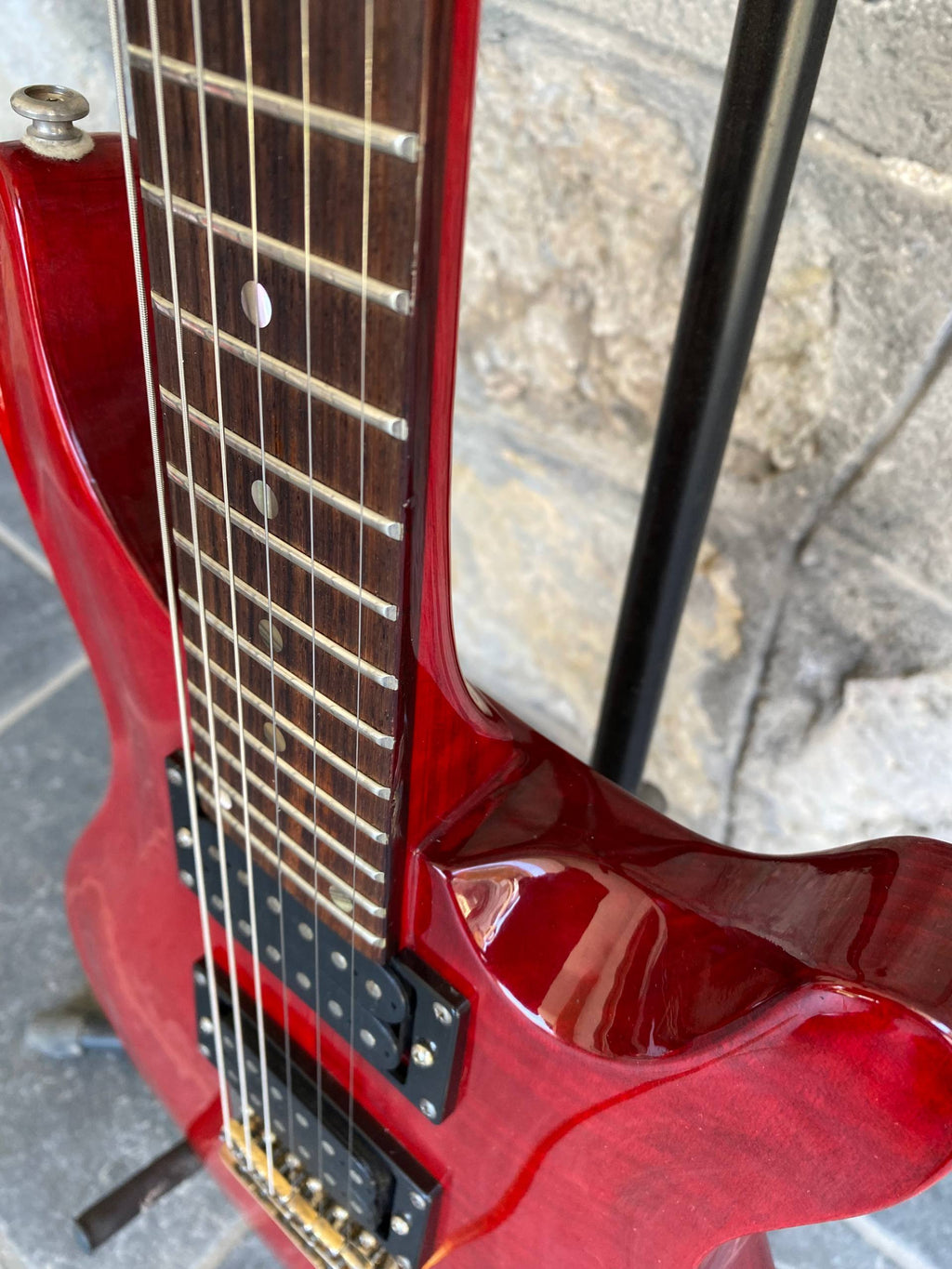 1990’s Rock Axe USA Performer - PRS Style - Neck-Through - Flame Top