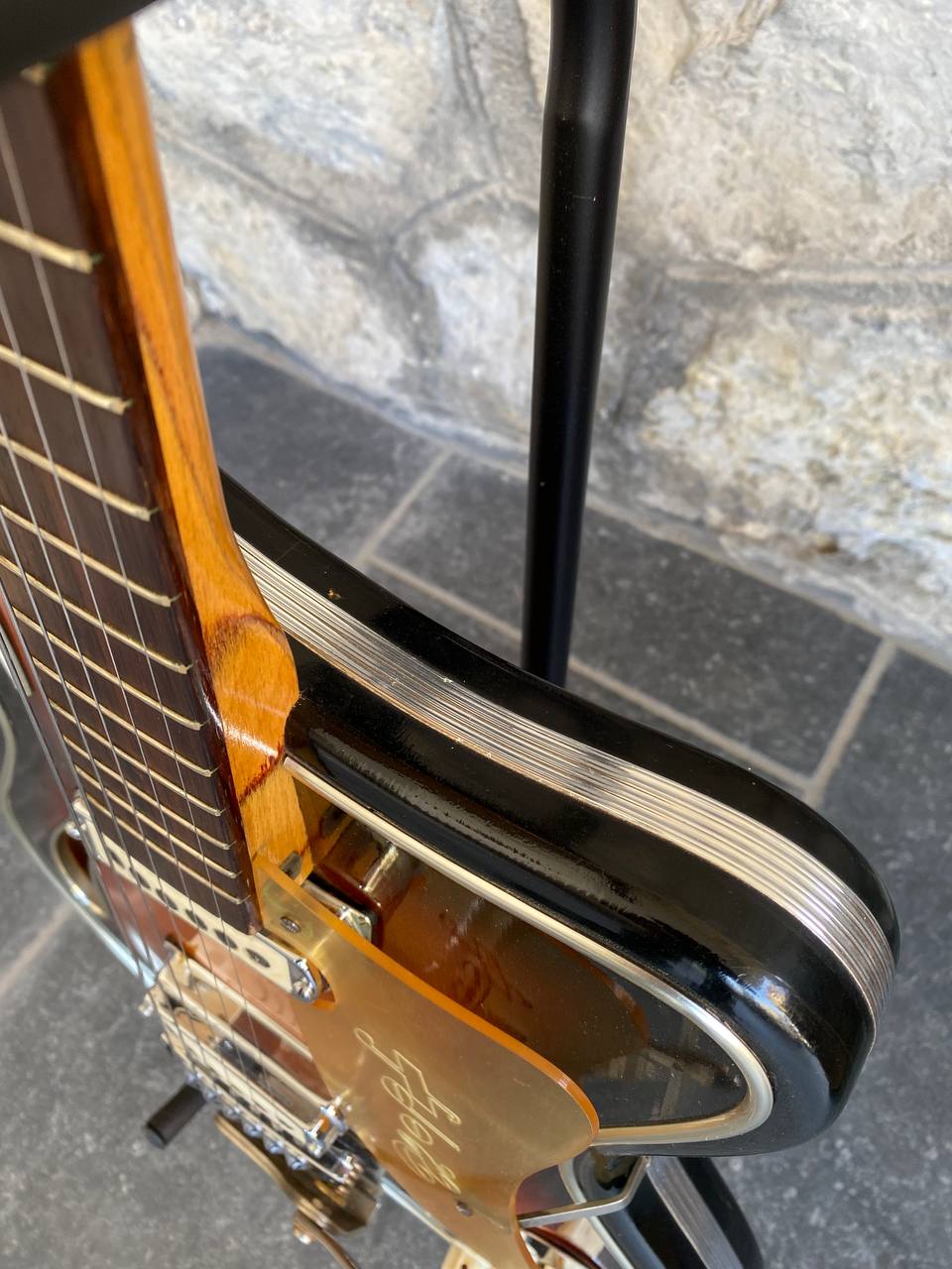 1960s Hopf Saturn 63 - Brownburst - Museum Condition - 100% Original w/ Tremolo & Demo Video
