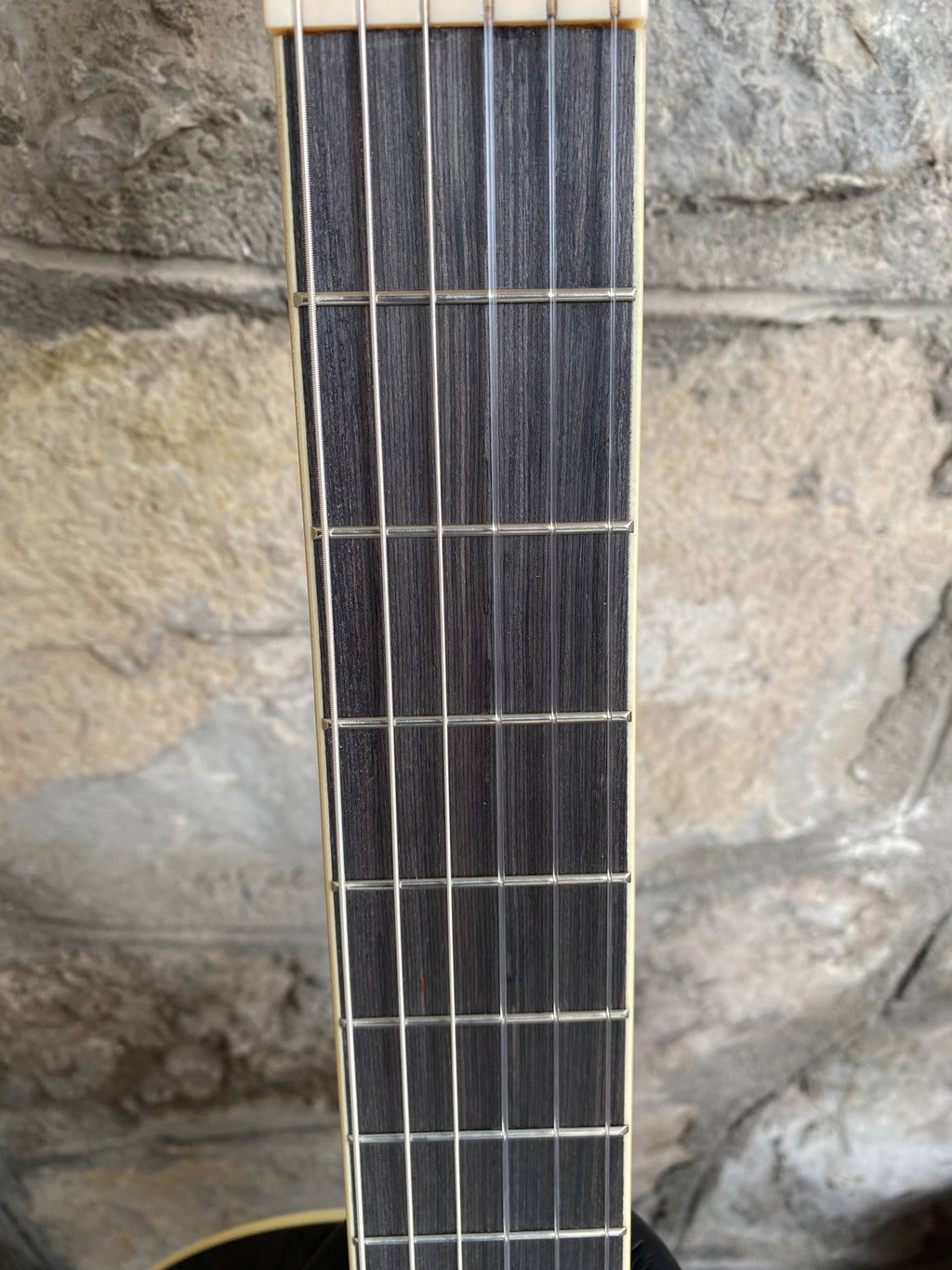 Custom Hand-Painted Classical Guitar – “Sonic” Design, Cutaway Model with 3-Band Preamp