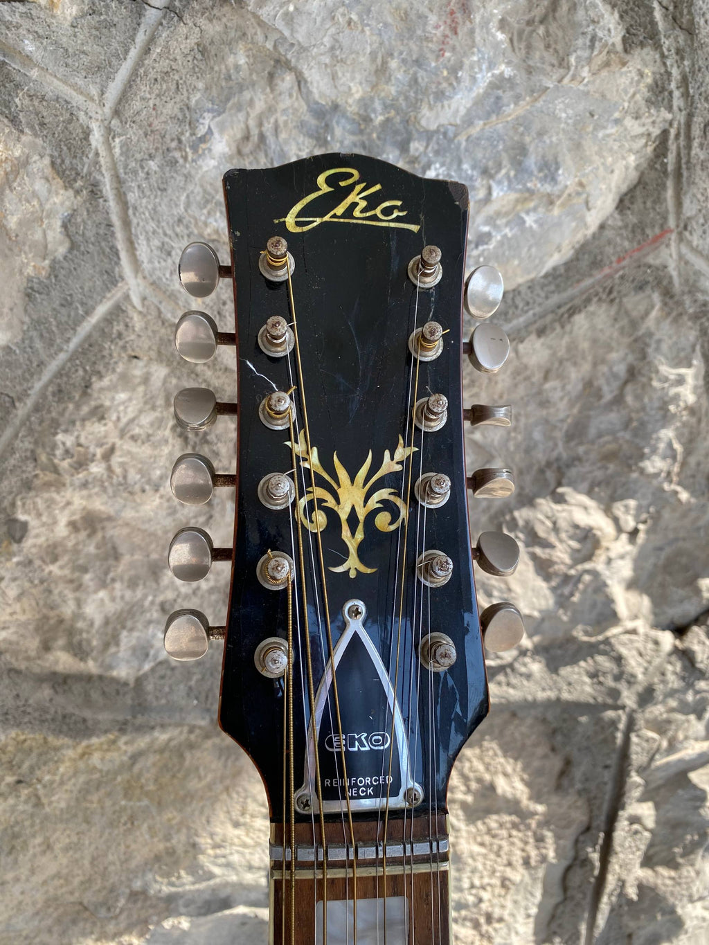 Vintage Eko Rio Bravo 12-String Acoustic Guitar - Made in Italy - Set-in Neck
