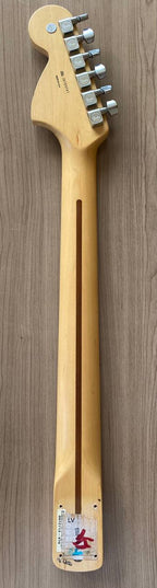 Genuine Fender Highway One Stratocaster Replacement Neck (2006 60th Anniversary) — Maple, 60th Anniversary Headstock Logo, Tuners Included