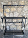 Unbranded 14-Guitar Multi-Rack Stand - Black