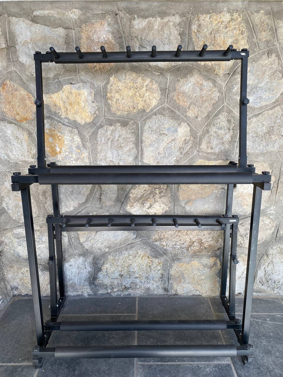 Unbranded 14-Guitar Multi-Rack Stand - Black