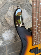 Vision JB8 Electric Bass Guitar (Sunburst) — PJ Pickup Configuration, Brand New + Video Demo