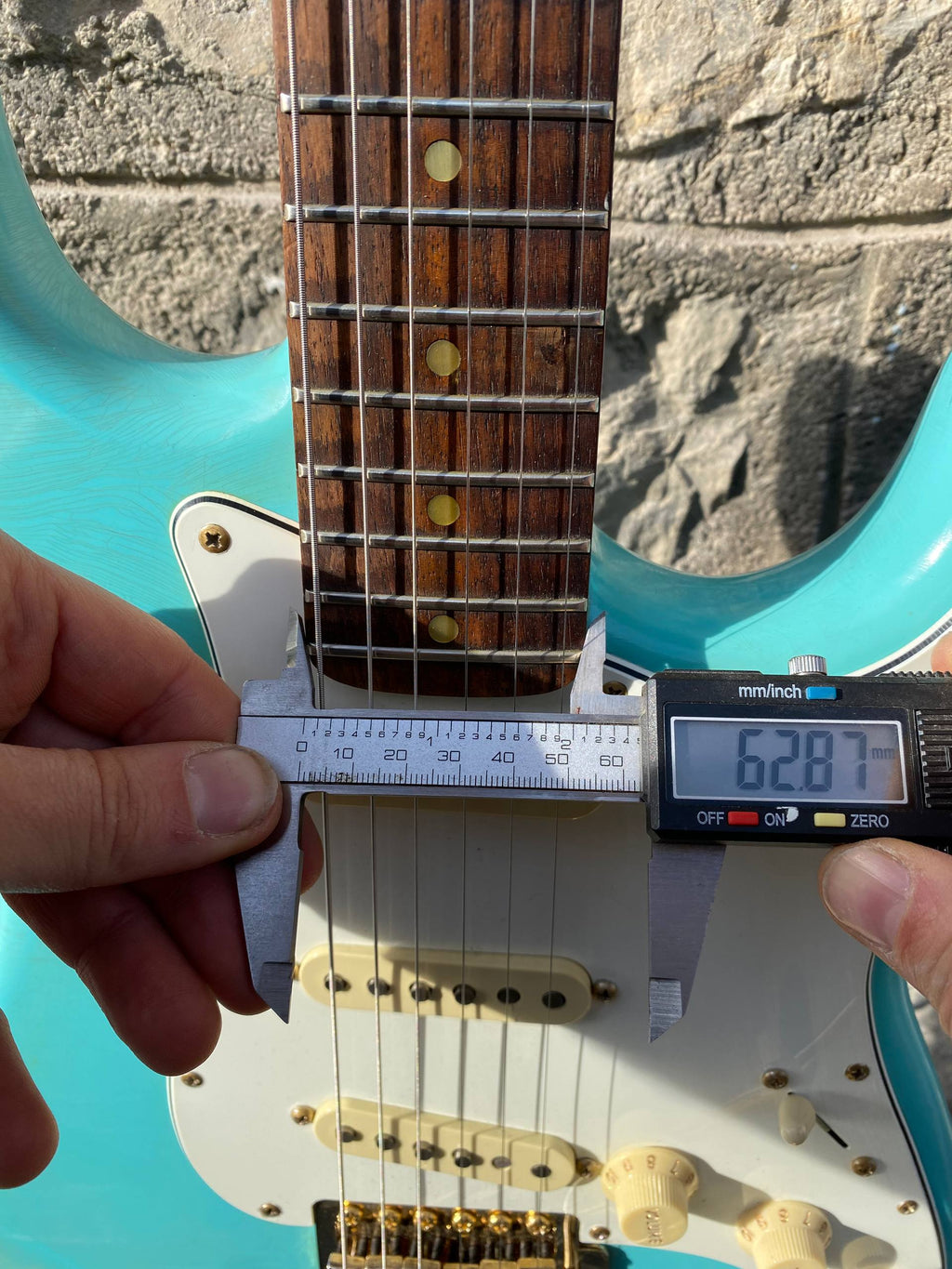 Nitrocaster Heavy Relic custom Sonic Blue Stratocaster like Fender Custom Shop