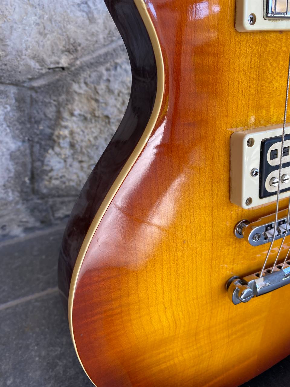 Vintage 1974 Ibanez 2351M Les Paul Model — Made in Japan, Maxon Pickups, All Original with Pickguard & Plate