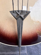 July 1960 Wandre Framez Naika Brownburst Upright Double Bass 3/4 Made in Italy