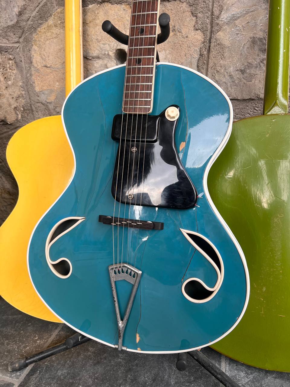 Rare Wandre Framez Piper Blue Made in Italy 1959 -1967